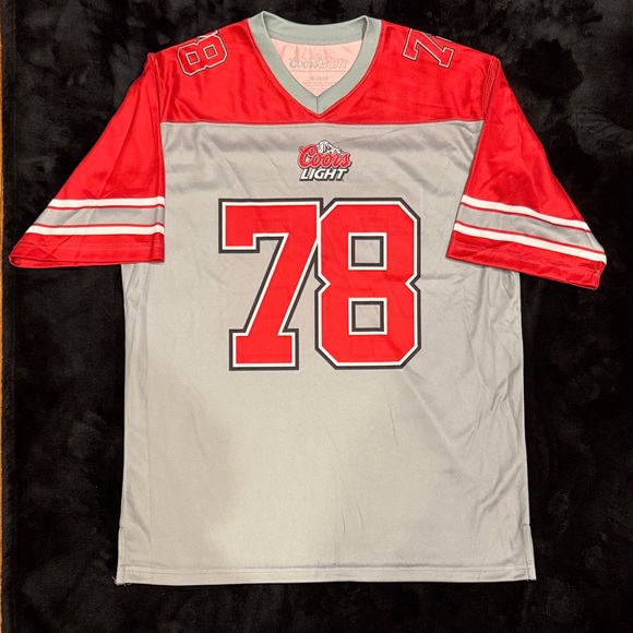 Coors Light Other - Men's Red and Gray Coors Jersey